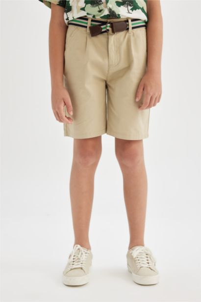Boy Bermuda Shorts with Pockets