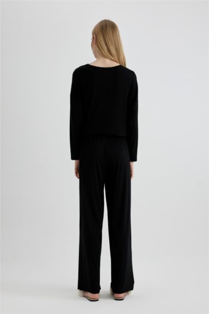 سروال بيجاما بامبو قصة عادية