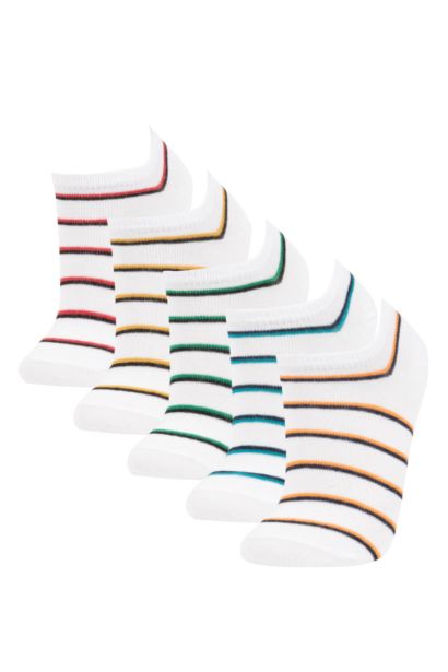 5'li Pamuklu Patik Çorap Erkek Çocuk