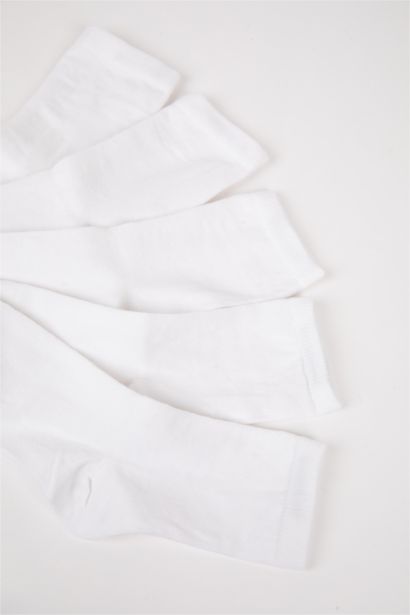 Lot de 5 paires Chaussettes longues en coton pour garçon