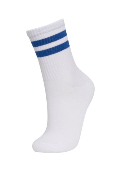 Boy 5 Piece Cotton Long Socks
