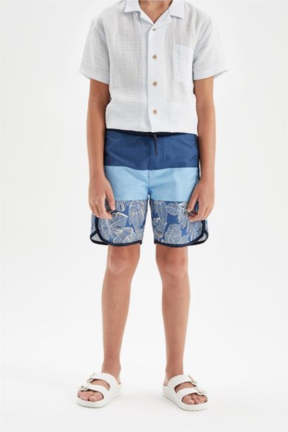 Boy Long Fit Swim Shorts