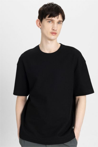 Relax Fit Crew Neck Short Sleeve T-Shirt