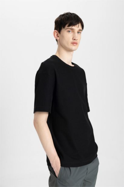 Relax Fit Crew Neck Short Sleeve T-Shirt