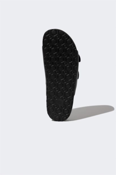 Man Flat Sole Double Banded Eva Slippers