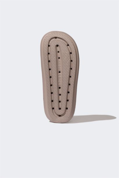 Man High Sole Double Banded Eva Slippers