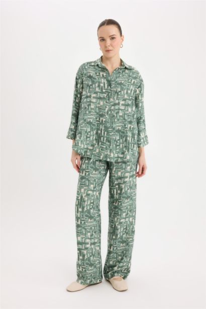 قميص ردن طويل قصة عادية