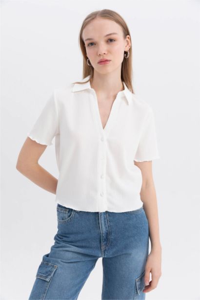 Slim Fit Short Sleeve Shirt
