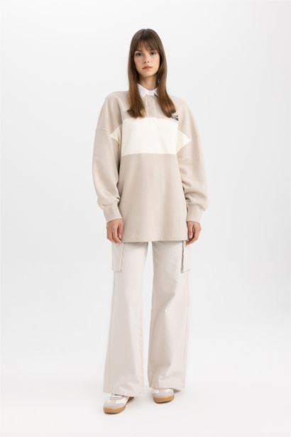 Regular Fıt Uzun Kollu Tunik