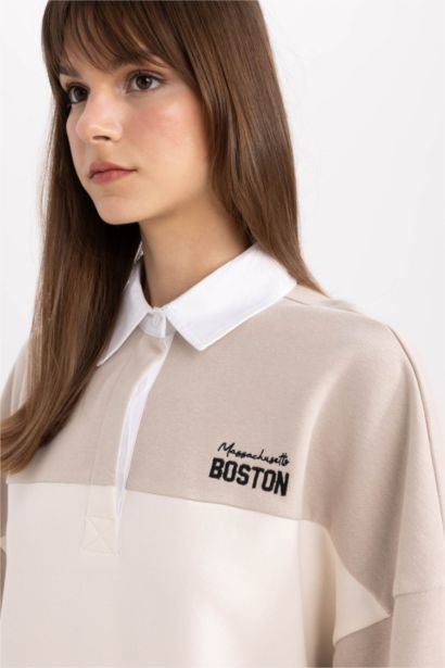 Regular Fıt Uzun Kollu Tunik