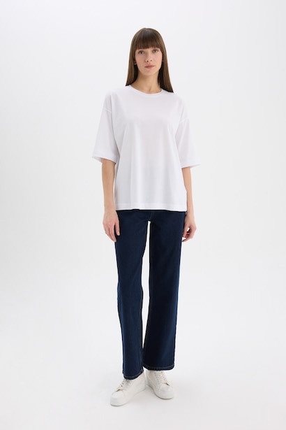 Oversize Fit Short Sleeve T-Shirt