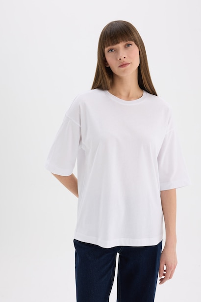Oversize Fit Short Sleeve T-Shirt