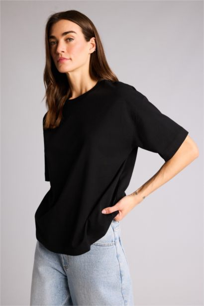 Oversize Fit Short Sleeve T-Shirt