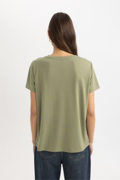 Regular Fıt Kısa Kollu Tişört