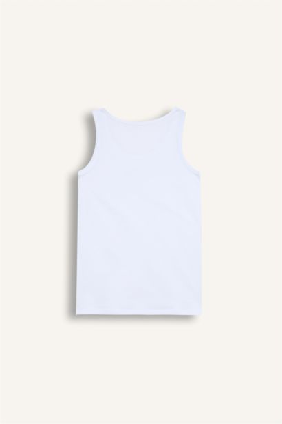 Boy 2 piece Regular Fit Cotton Tank Top