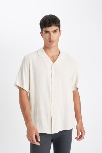 Relax Fit Cotton Short Sleeve Polo Shirt