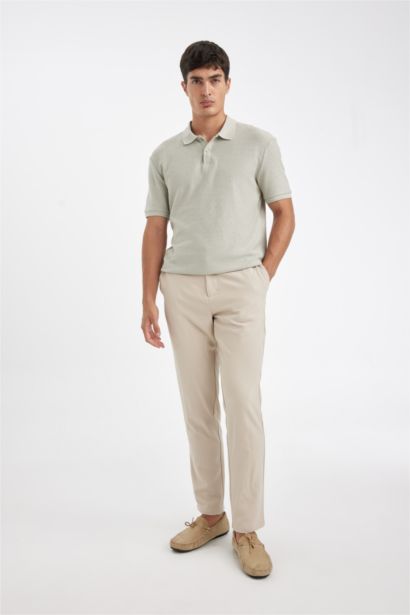 تيشيرت بولو نص كم كريب قصة عادية