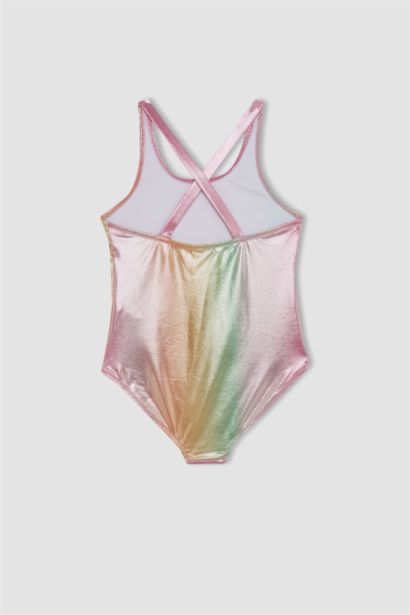 Girl Colorful Swimsuit