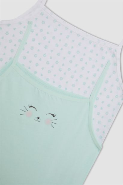 فانيلة بناتي من Fall in Love قصة عادية - قطعتين