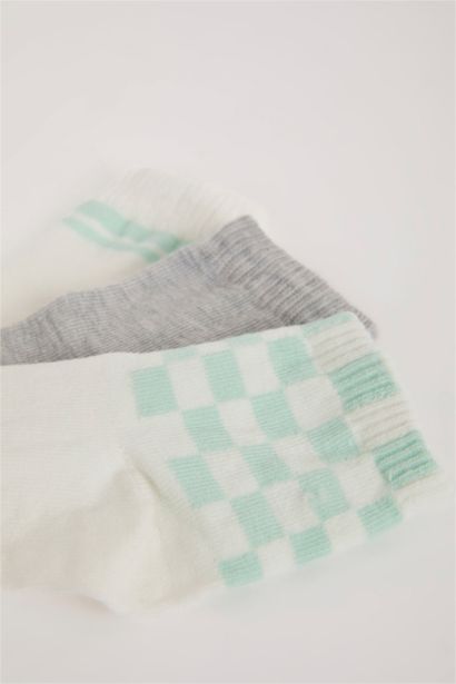 Baby Boy Seamless 3 Piece Cotton Long Socks