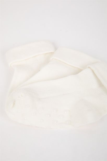 Lot de 3 paires de Chaussettes Longues en Coton pour Bébé Fille