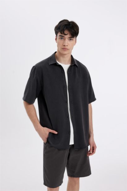 Regular Fit Sensual Short Sleeve Shirt
