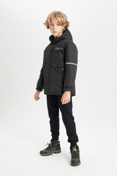 Boy Waterproof Hooded Raincoat