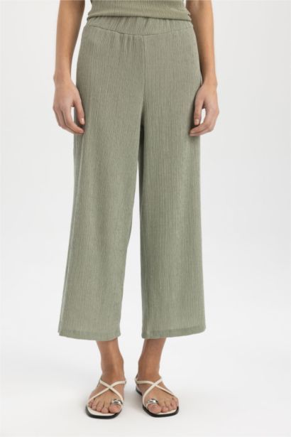 Брюки Wide Leg со средней талией