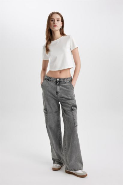 T-Shirt Coupe Slim Col Rond