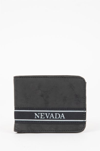 Man Faux Leather Wallets
