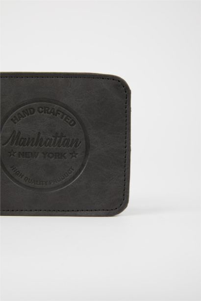 Man Faux Leather Wallets