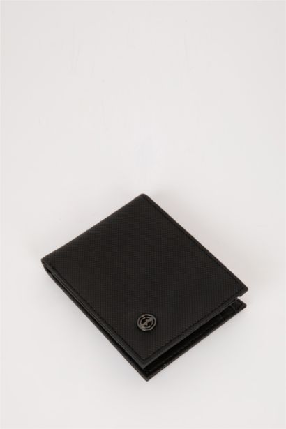 Man Faux Leather Wallets