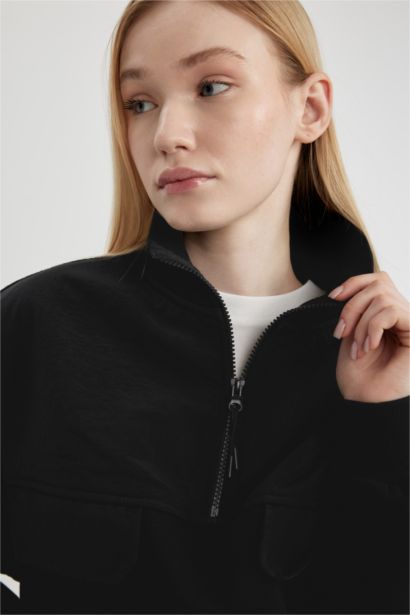 Loose Fit Thick Sweatshirt Fabric Sweatshirt