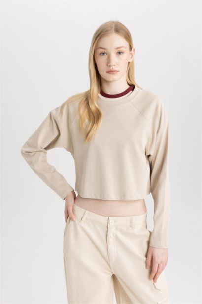 Loose Fit Long Sleeve T-Shirt