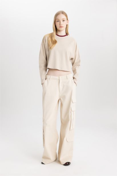 T-Shirt Coupe Relax à manches longues