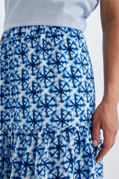 Jupe midi Aerobin à motifs