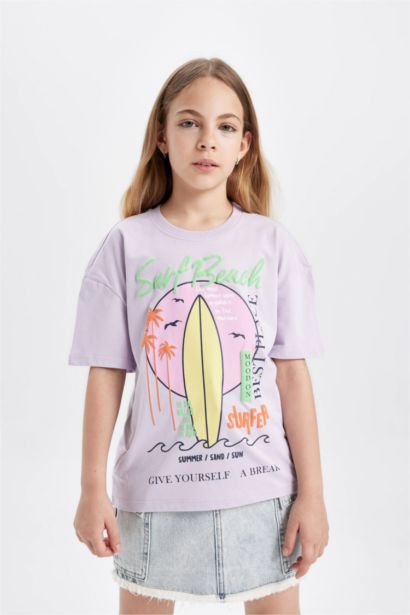 T-shirt à manches courtes Fille