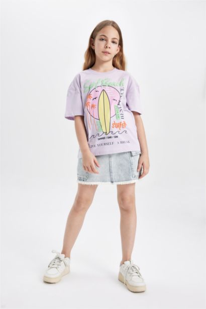 T-shirt à manches courtes Fille