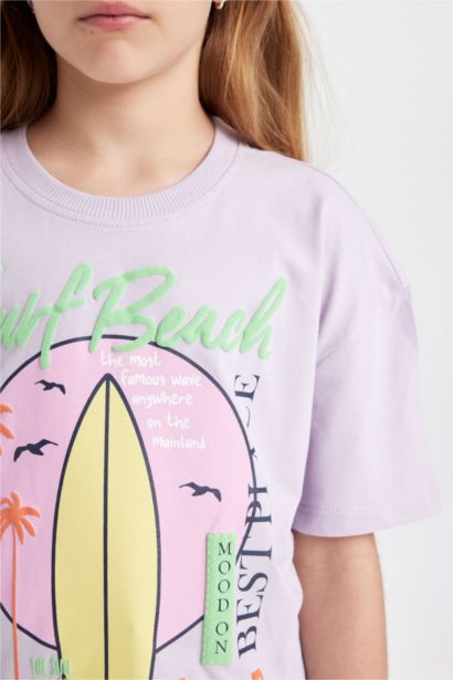 T-shirt à manches courtes Fille