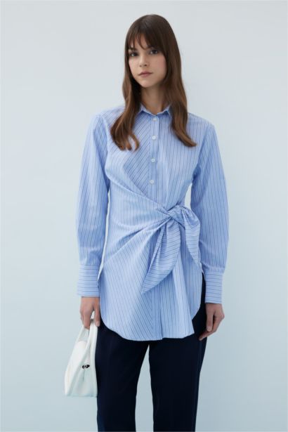 Poplin Uzun Kollu Tunik