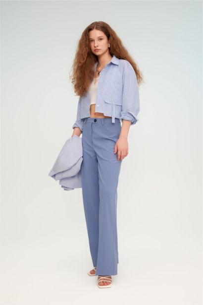 үлкен пішім Ұзын жеңді көйлек