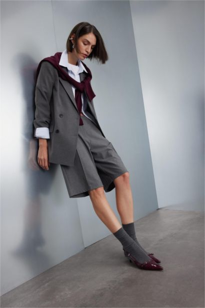 Short Bermuda Taille haute