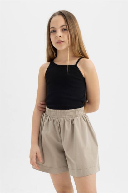 شورت بناتي قصير قطن