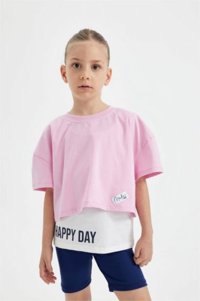 Girl Oversize Fit Short Sleeve T-Shirt