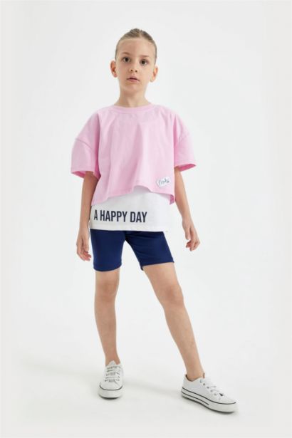 Girl Oversize Fit Short Sleeve T-Shirt