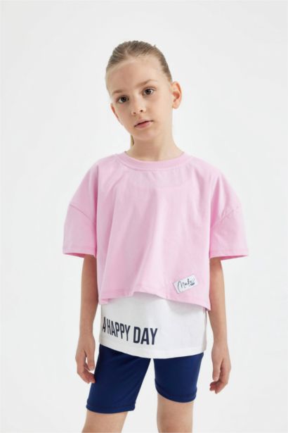 Girl Oversize Fit Short Sleeve T-Shirt