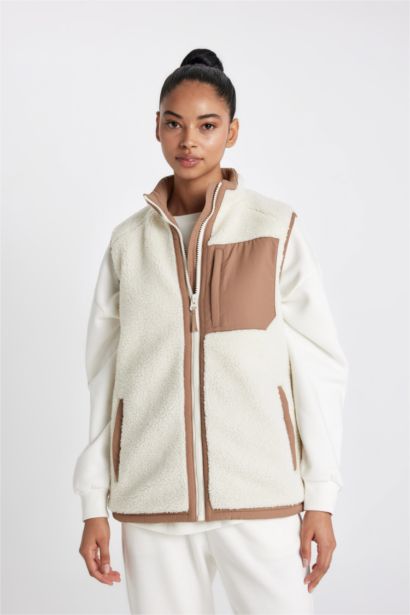 түсті блок Жилет