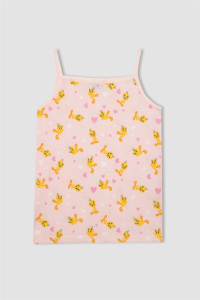 Girl 2 piece Regular Fit Looney Tunes Licensed Tank Top