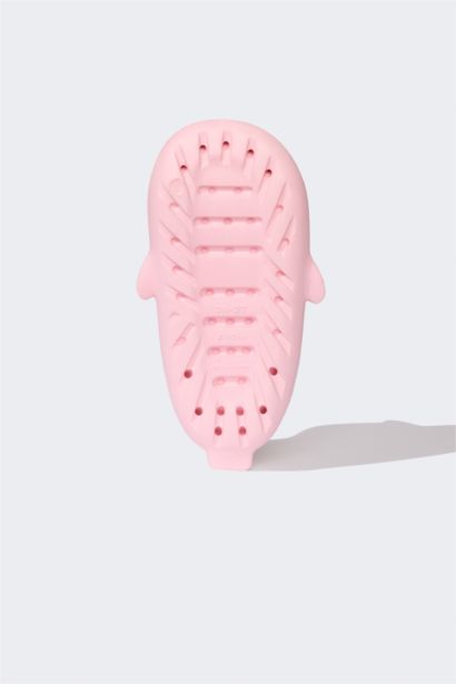 Woman Flat Sole Single Band Eva Slippers