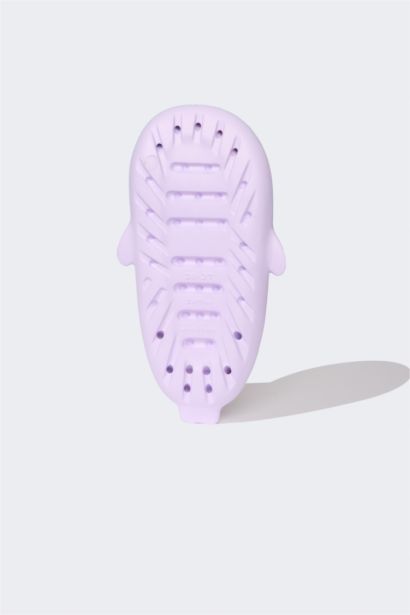 شبشب إيفا بكعب مسطح بشريط مفرد